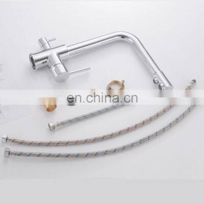 Mixer Brass Pull Down Kitchen Faucet photo-4