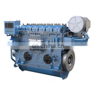 Genuine 6 cylinder 882kw/1200hp/1500rpm  WH620C1200-5  Weichai marine diesel motor