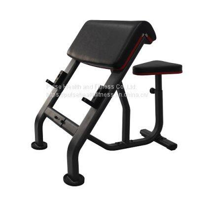 commercial arm curl bench gym fitness equipment