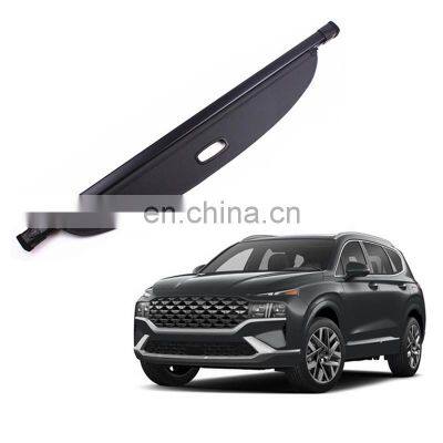 Retractable Trunk Security Shade Custom Fit Trunk Cargo Cover For Hyundai Santa Fe 5 Seats 2019-2021