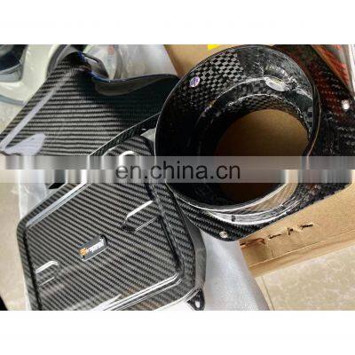 Anti-oxidation Won't Turn Yellow and Ultraviolet Resistant Aging Dry Carbon Fiber Air Intake Kit For Mercedes-Benz AMG A45