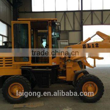 articulated small wheel loader zl 12