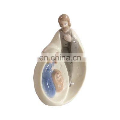 ceramic porcelain baby nativity jesus christ figurine