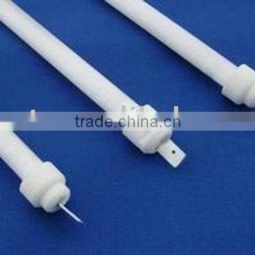 quartz heating tube-U circle milky clear