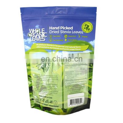 Custom logo printed aluminum foil tea bag packaging nylon tea packing bag