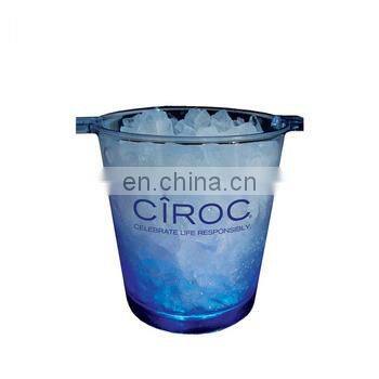 Promotional LED Ice Bucket Plastic with No Minimum