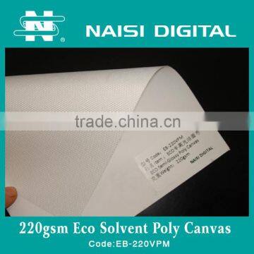 polyester canvas for eco solvent 220gsm