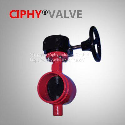 GrooveD End Butterfly Valve (IBXOO-GE) Ciphy Valve photo-2
