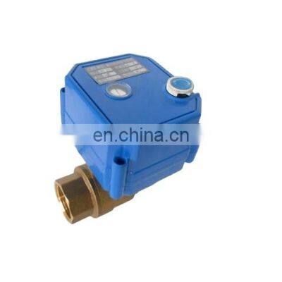 self closing water valve ss304 brass CR04 2 wire 5v 12v 24v CWX-25S electric self closing water valve