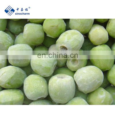 Sinocharm BRC A Approved IQF Kiwi Peeled Whole Frozen Kiwifruit