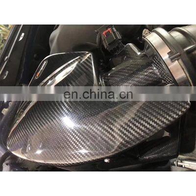 Discounts High Strength Car Accessories Dry Carbon Fiber Air Intake Kit Filter For BUICK REGAL GS 2.0T photo-4