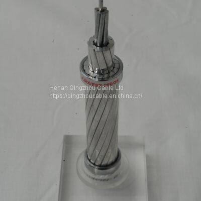 ACSR/TW Conductor Aluminum Conductor. Steel Reinforced. Trapezoidal Shaped Aluminum Strands. photo-2