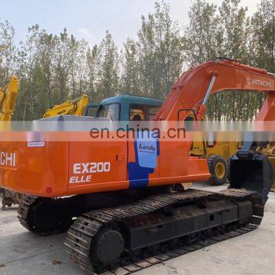 second hand hitachi ex200-2 ex200-3 digger , hitachi excavators for sale , hitachi crawler original excavator