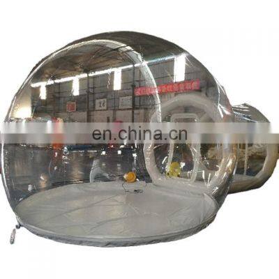 2018 Hot Sale Inflatable Transparent Bubble Tent with luxury design for advertise or camping