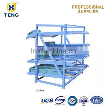 Warehouse Steel Shelves Metal Mesh Black Metal Display Rack photo-3