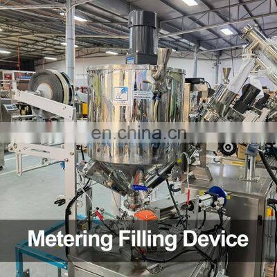 In Stock Automatic Paste Filling Machine Hot Chilli Sauce Small Sachet Packing Machine Soy Sauce Sachet Packing Machine photo-3