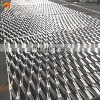 Best Price High-security Grill Galvanized Coated Expanded Metal Wire Mesh Fence