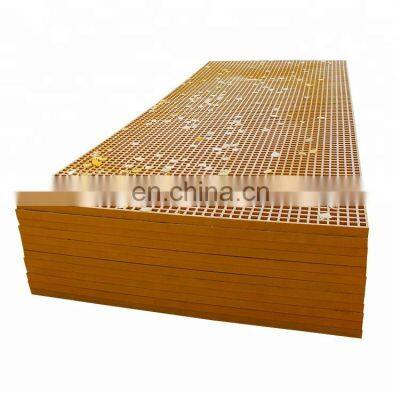 Heavy Duty FRP /GRP Mesh Grating Plastic Grid Floor FRP Panel Sheets photo-5