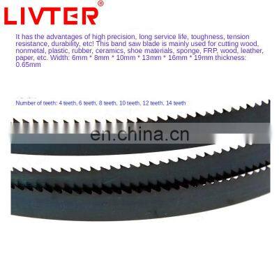 LIVTER 8 Inch 10 Inch 12 Inch Woodworking Band Saw Blade Hardwood Mahogany Bimetallic Woodworking Band Saw Blade photo-4
