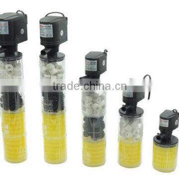 12w 1000l/h Aquarium Internal Filter for Fish Tank with Different Filter Media inside