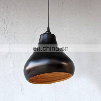 Colorful Spun Bamboo Light Farmhouse Pendant Lamp, Handmade Chandelier