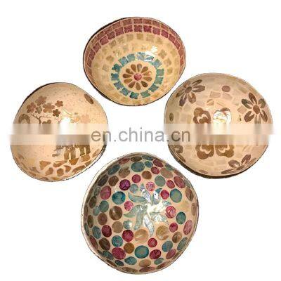 Eco friendly Organic Coconut Shell Bowl Handmade Coconut Salad Bowl Cheap Wholesale