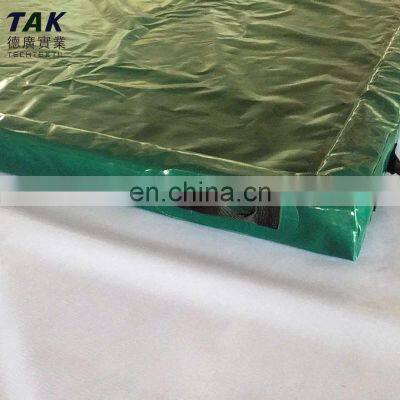 Berma portátil de contención de derrames de goma industrial para paredes de espuma de 12x50 con paredes de espuma photo-2