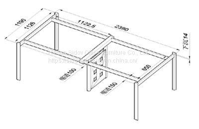 Office Screen Table Workstation photo-3