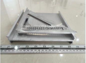 Aluminum 7 Inch Triangular Ruler Metric Measuring Ruler Triangle Angle Protractor photo-4