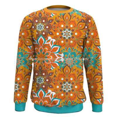 good quality round neck sweatshirts with advanced sublimation printing