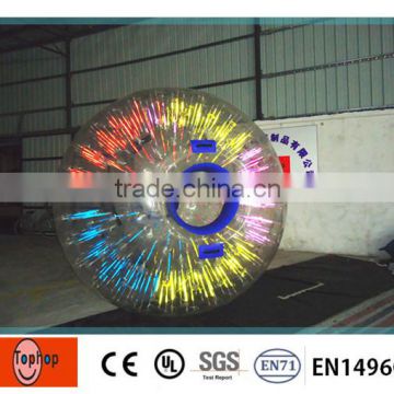 OEM large durable colorful inflatable inflatable zorb ball/human sphere ball