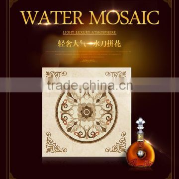 marble tile water jet mosaic 1200*1200 WJ03 flooring /wall /hall