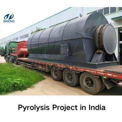 DOING Waste Pyrolysis Plant Converting Waste Garbage Plastic Into Oil Plastic Pyrolysis Plant Plastic Waste Recycling to Oil Machine photo-5