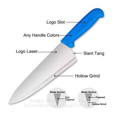 China Knives Factory for Knife Sharpening Grinding Rental Exchange Program Services Such as Omcan Nella Cozzini photo-5