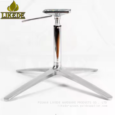 Durable 4 Feet Adjustable Aluminum Chair Base New Sofa Metal Legs photo-2