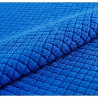 100% Poly Solid Color Drop Needle Polar Fleece Fabric