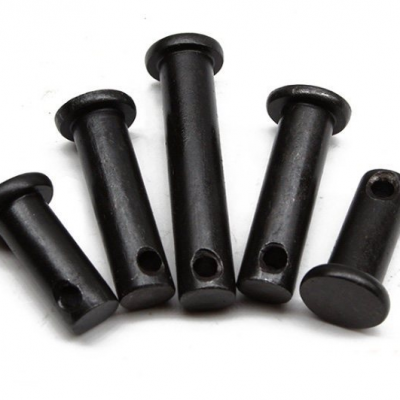 High strength flat head pin shaft with hole cylindrical head solid positioning pin shaft special shaped pin shaft bolt