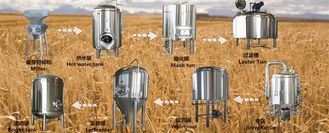 Shockproof Electric Commercial Microbrewery Equipment Semi Auto Control Panel photo-2