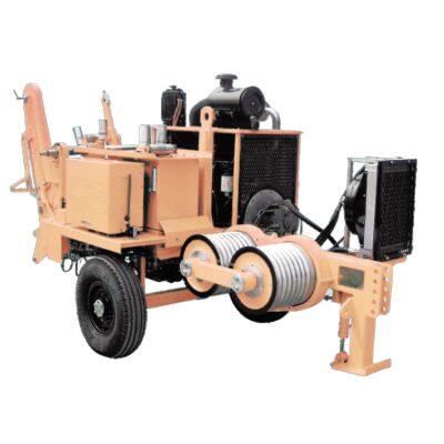 4-Ton Hydraulic Traction Machine with Synchronized Control, Positioning, and Automatic Hydraulic Cooling Functions