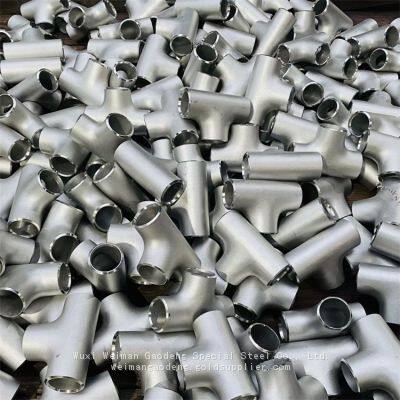 Haltbarer Nickellegierungs-T-Stück für chemische Verarbeitungsprozesse aus der Legierung N08020 photo-1