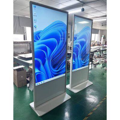 55/65-inch Vertical Touch All-in-one Floor-standing Advertising Machine, Touch Query Machine With High-definition Display and Player photo-3