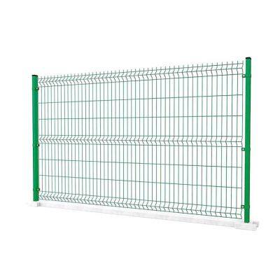 3D Panel Fence /3D V Profile Mesh Panels/3D Curvy Welded Wire Mesh Fence