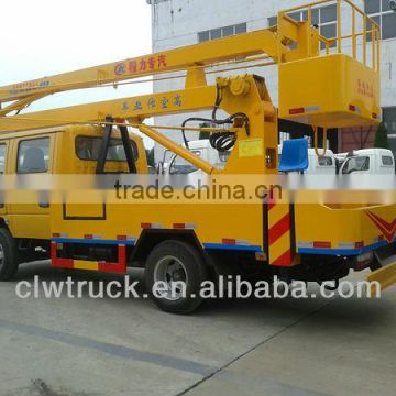 Easy Operate Dongfeng FRK crew cab 16m high lifting platform truck