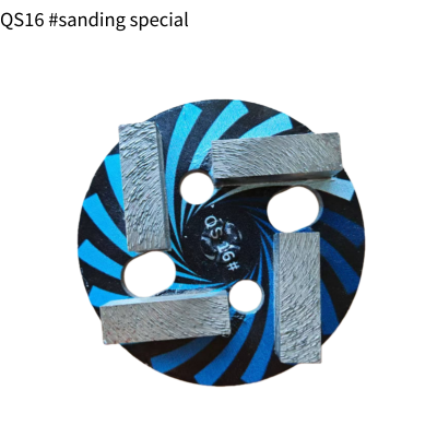 Qingbi Super Hard Floor Iron Grinding Disc, 4-inch Diamond Floor Grinding Head, Sharp and Durable With a Complete Range of Models photo-3