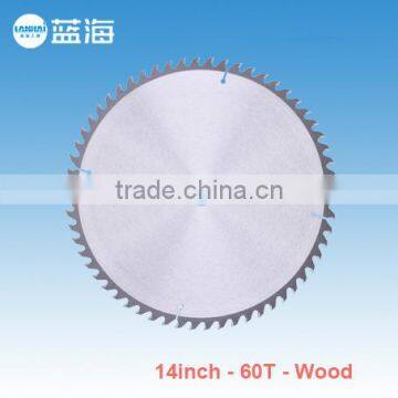 14''-60T Tungsten Carbide Cutting Tipped Wood Saw Blade