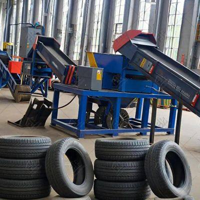 Pollution Free Small Tire Shredder Atv Tires Shredder Machine
