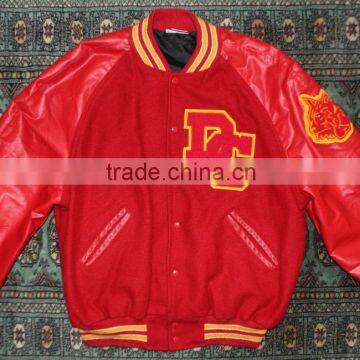 Custom Varsity Jackets Genuine Leather Sleeves Wholesale Blank Varsity Jackets photo-4