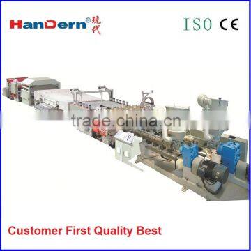 Mono Layer PC Hollow Grid Sunshine Sheet Extrusion Production Line Machine