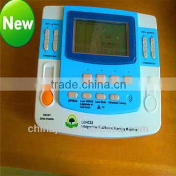 2014 hottest selling digital acupuncture ultrasound therapy with laser heating therapy LGHC-33