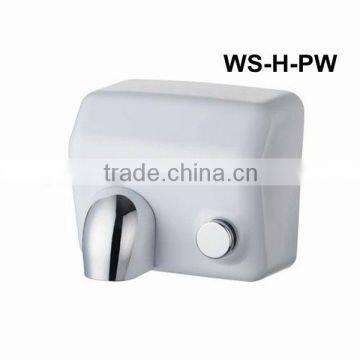 Long life high speed wall mounted white manual hand dryer WS-H-PW